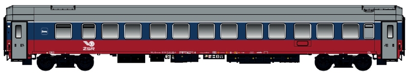 L.S. Models LS48206 - H0 - Schlafwagen WLABmvee, ŽSR, Ep. V